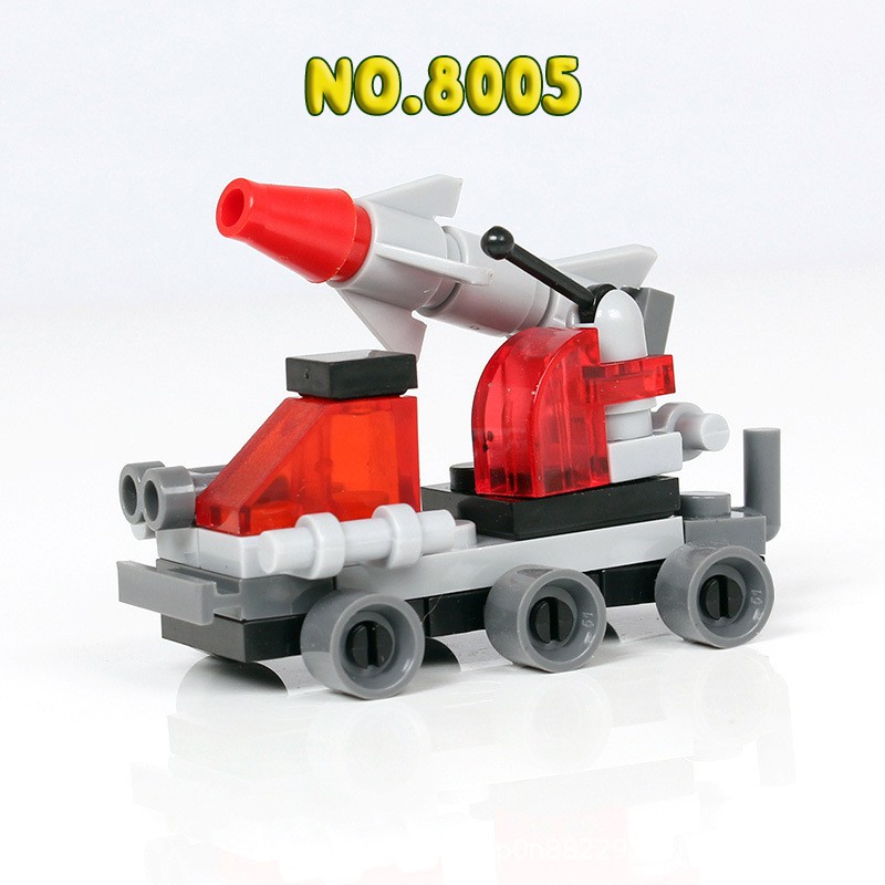 Đồ chơi lắp ráp Xe Tăng, Xe Oto, Xe Quân Sự, Máy Bay dạng hộp mini 29 chi tiết đồ chơi dành cho bé