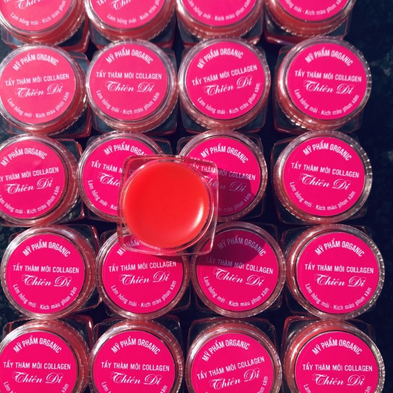 [FREESHIP Toàn Quốc] Tẩy Thâm Môi Collagen Thiên Di Dưỡng Môi Hồng Tự Nhiên Giúp Môi Luôn Hồng Hào Lọ 8gr Date 2024