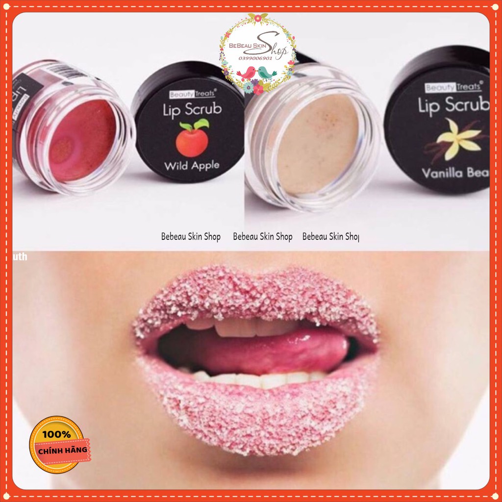 Tẩy Tế Bào Chết Cho Môi Beauty Treats Lip Scrub