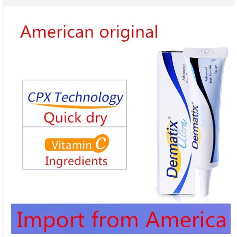 Hoa Kỳ dermatix lần Shu sẹo loại bỏ sẹo silicone gel 15g kem loại bỏ sẹo sửa chữa sẹo nhập khẩu