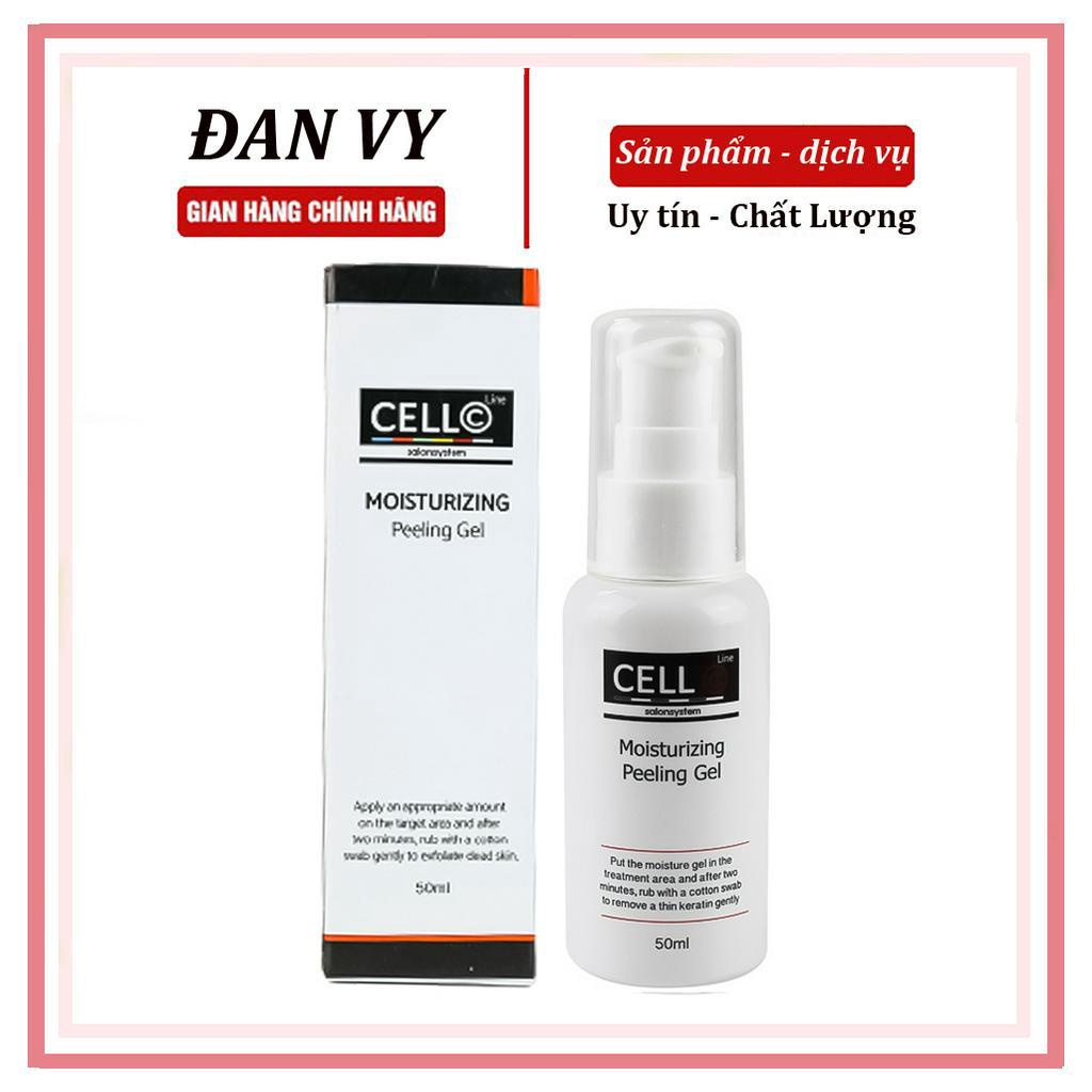 Tẩy tế bào chết môi Cello Hàn Quốc, gel tẩy da chết môi phun xăm lọ 50ml