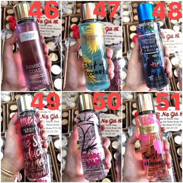 Xịt body mist thơm toan thân Victoria Secret – 250ml