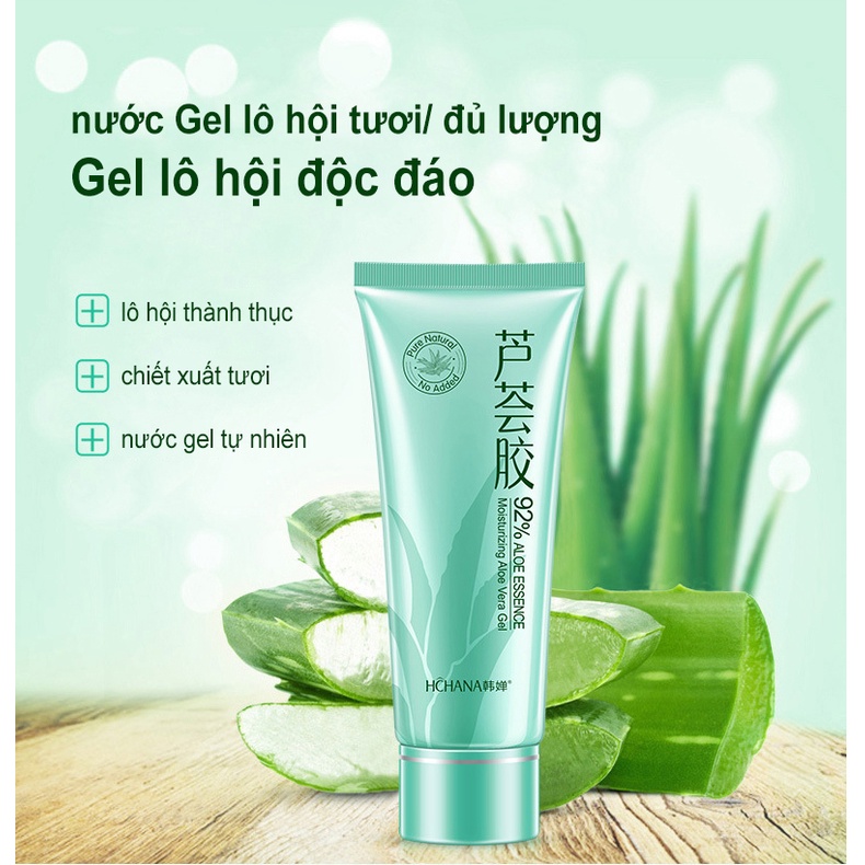 Gel nha đam Gel Lô Hội Kem Mụn 40g làm mờ vết thâm sẹo phục hồi sẹo phục hồi sau cháy nắng giảm thâm kem giữ ẩm