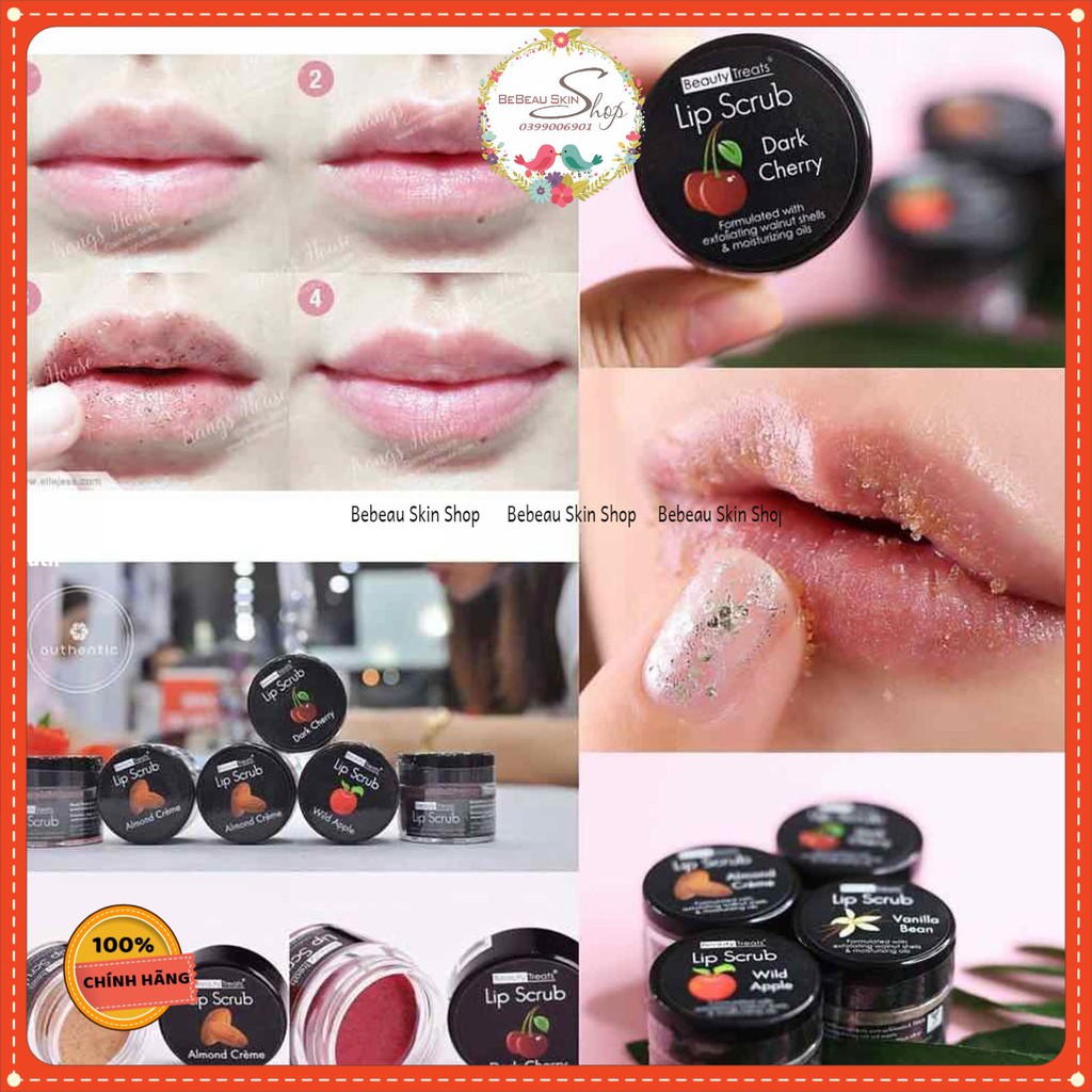 Tẩy Tế Bào Chết Cho Môi Beauty Treats Lip Scrub