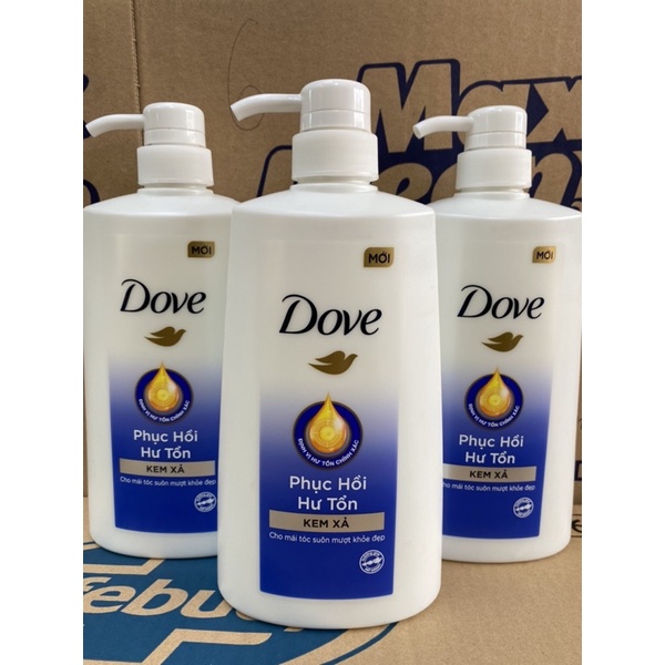 Dầu Xả DOVE Phục Hồi Hư Tổn 610g