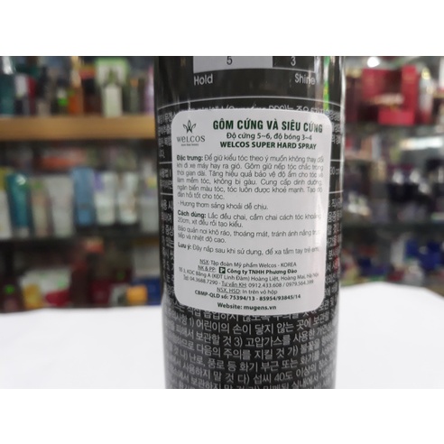 Gôm Xịt Tóc Mugens 300ml myphamtienthoi.vn
