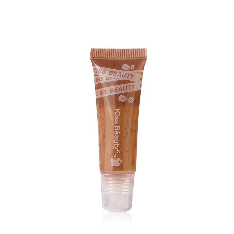 A4 Tẩy Da Chết Môi Coffe Kissbeauty/ Lip Scrub Hương Trái Cây