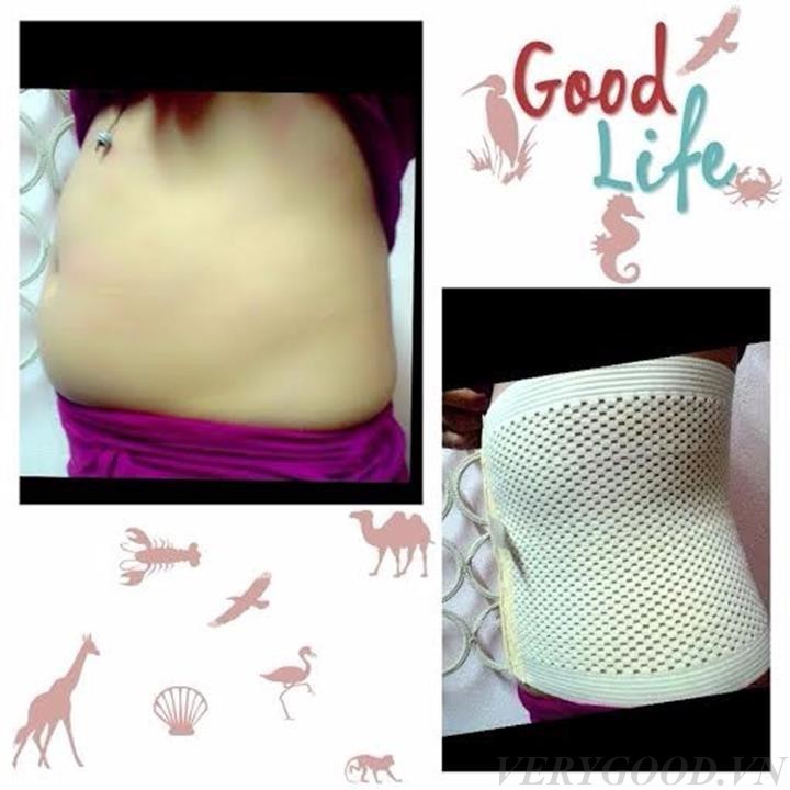 Gen đai nịt bụng định hình The Ladies eo thon giảm mỡ bụng săn chắc chống cuộn có nấc cài cho nữsupper