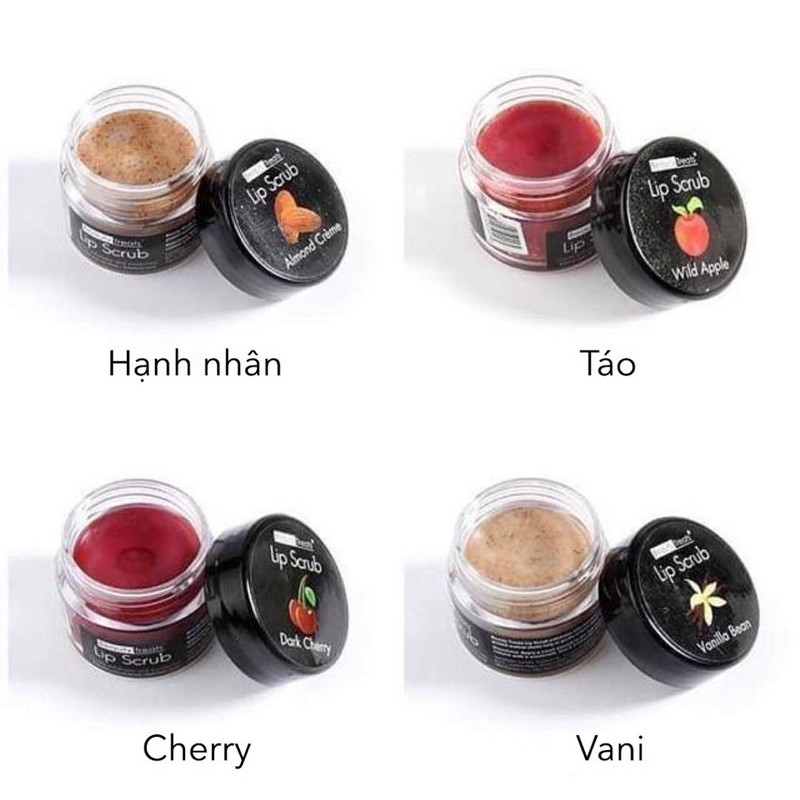 Tẩy Tế Bào Chết Môi Beauty Treats Lip Scrub 10gr Sạch Dịu Nhẹ – Tẩy Da Chết Môi Hồng Hào Tươi Tắn