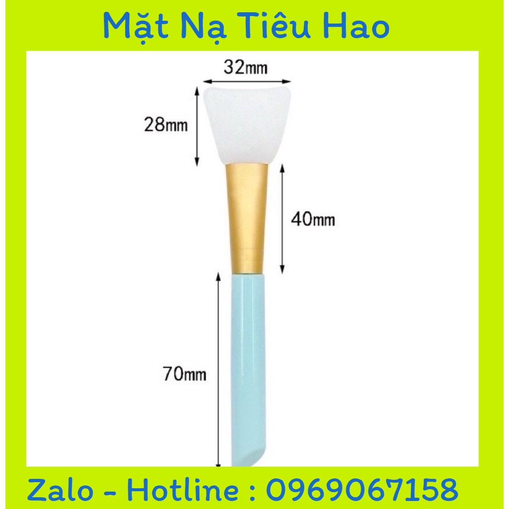 Chổi silicon quét mặt nạ dùng đắp mặt nạ tiện lợi