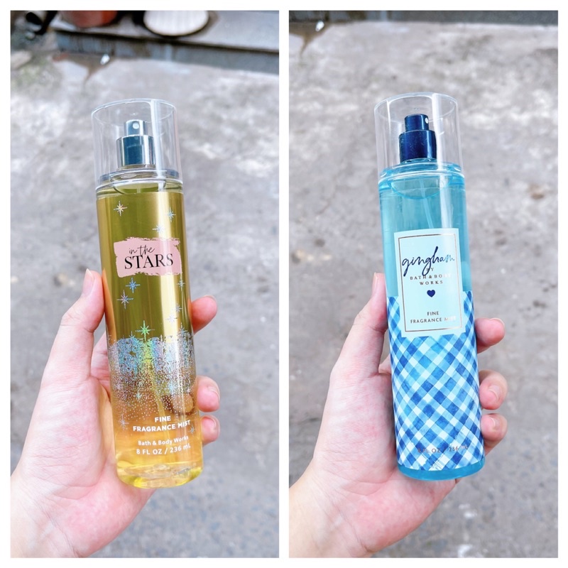 Xịt body mist thơm toàn thân Bath and Body Works fragrance mist 236ml