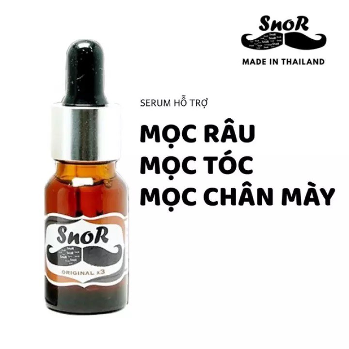 [Sỉ-Rẻ] Dung Dịch Mọc Mày, Râu, Tóc Snor X3 Hàng Nhập Có Hộp Tem Đầy Đủ [Lẻ-Sỉ]