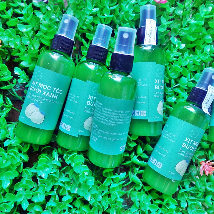 【Bán sỉ】Xịt tinh dầu Bưởi Xanh hổ trợ mọc tóc giảm rụng -làm dày tóc 🍀 Sieuthitumo 🍀