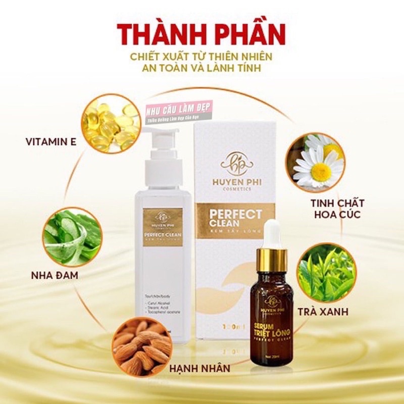 combo tẩy lông-triệt lông huyền phi