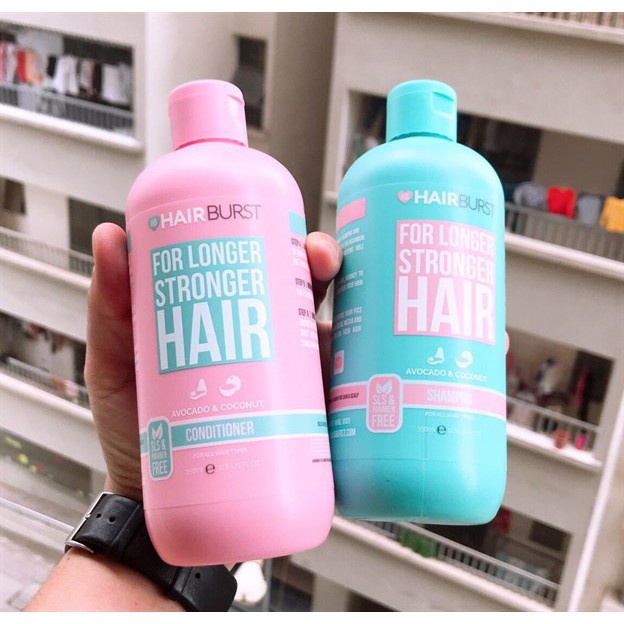 CẶP DẦU GỘI XẢ HAIRBURST Chăm Sóc, Kích Thích Mọc Tóc, Ngăn Ngừa Rụng | Chính Hãng | 350*2