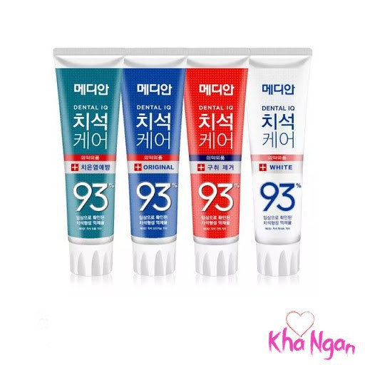 Kem đánh răng MEDIAN Dental IQ Toothpaste 93% – 120gr