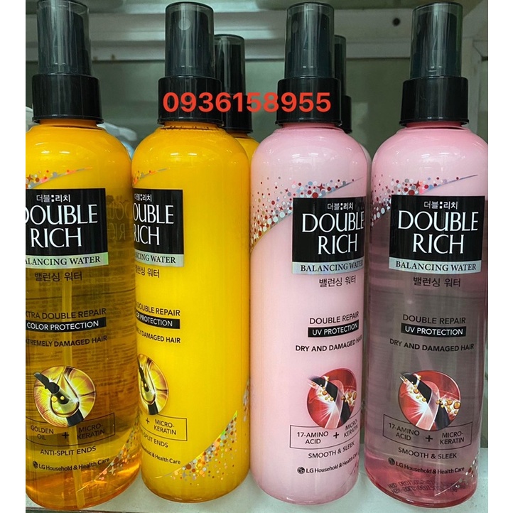 Xịt Dưỡng Tóc Double Rich 250ml