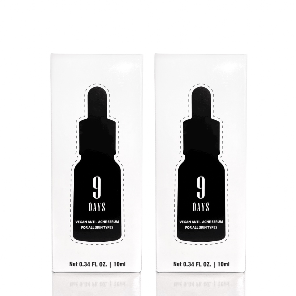Serum ngăn ngừa mụn và thâm , se khít lỗ chân lông giúp da sáng mịn 9DAYS SKIN 10ml
