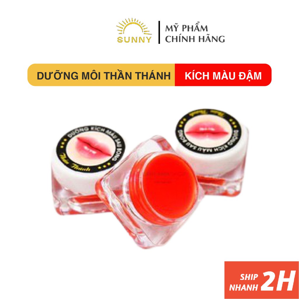 Son dưỡng môi kích màu Thần Thánh, dưỡng ẩm, kích màu môi sau phun xăm lên đậm và chuẩn