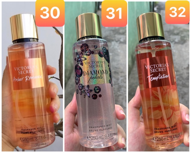 Xịt body mist thơm toan thân Victoria Secret – 250ml