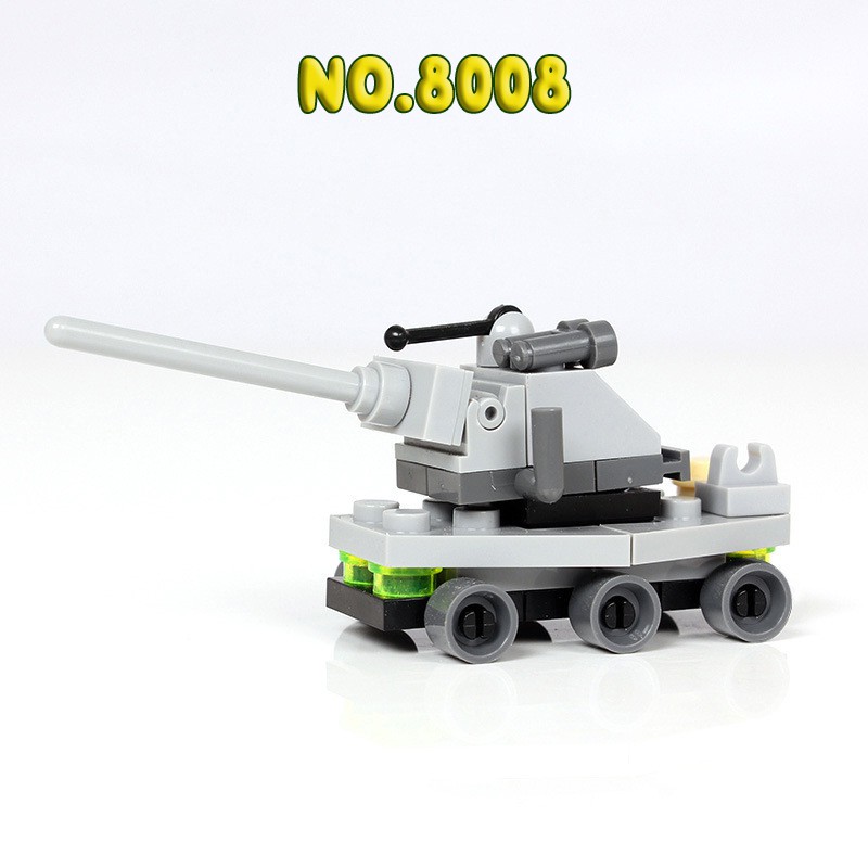 Đồ chơi lắp ráp Xe Tăng, Xe Oto, Xe Quân Sự, Máy Bay dạng hộp mini 29 chi tiết đồ chơi dành cho bé