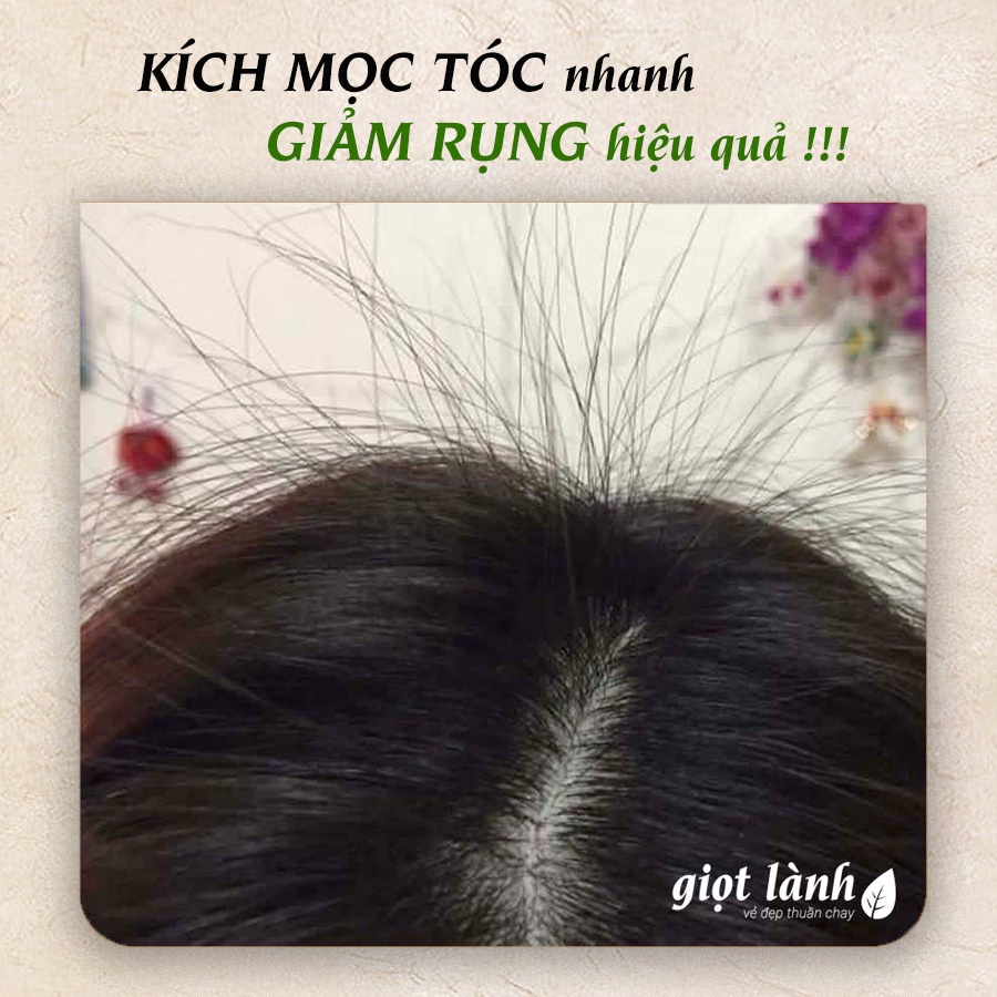 Xịt bưởi mọc tóc, xịt dưỡng tóc giúp kích mọc, giảm gãy rụng, thơm tóc Giọt Lành 100ml