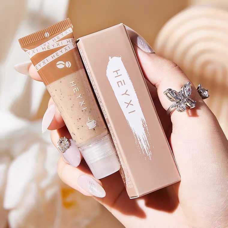 Tẩy da chết môi Heyxi Cafe coffeemoisturizung Lip Scrub – ( hàng nội địa Trung)