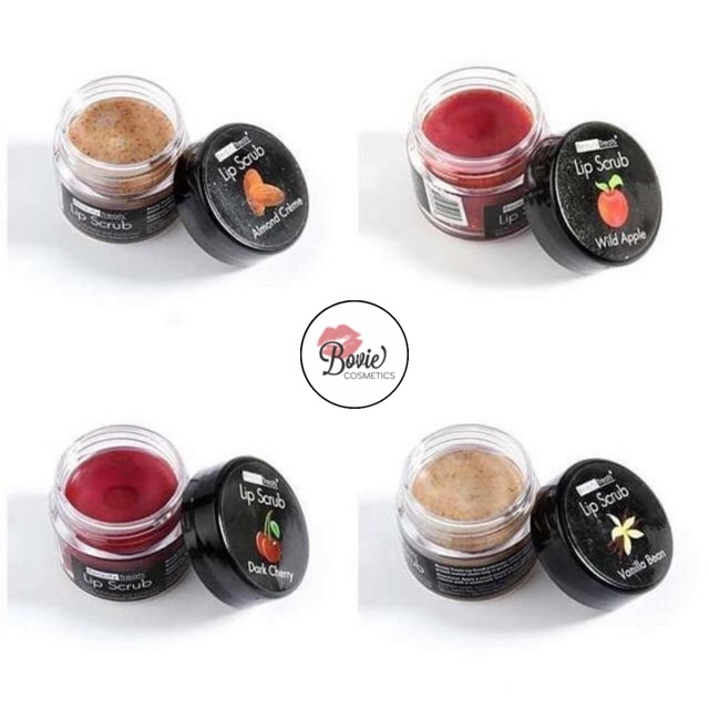 Tẩy tế bào da chết môi Beauty Treats Sugar Lip Scrub Táo – Cherry – Hạnh nhân – Vani