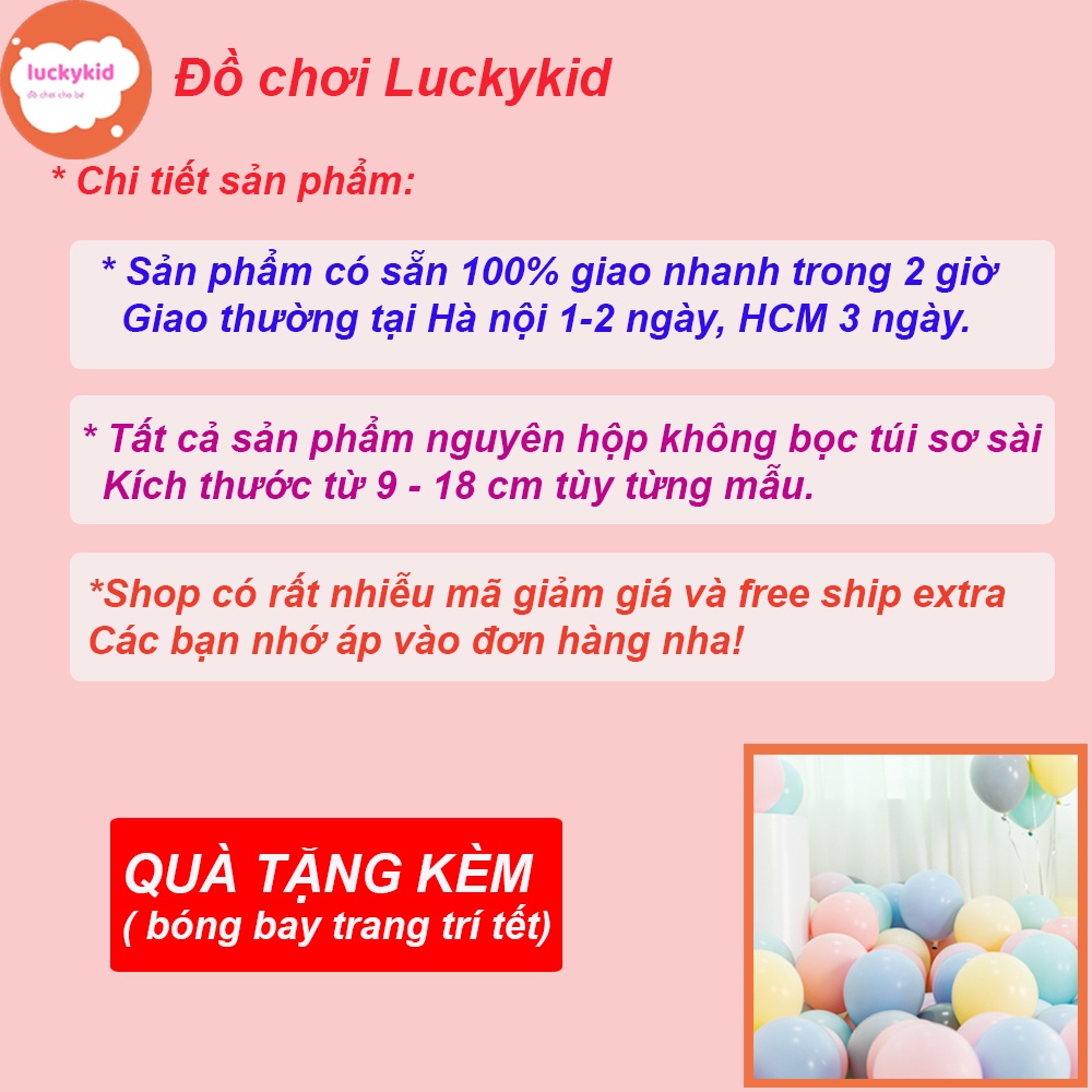 Đồ chơi lắp ráp lắp ghép xếp hình ghép hình Bộ đồ chơi lắp ráp mô hình 3d mini cho bé trai bé gái – Luckykid