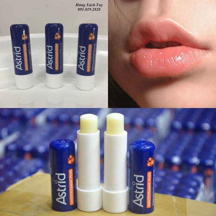 Son dưỡng Astrid tái tạo môi từ Mỡ hươu chuẩn auth Dhcosmetic