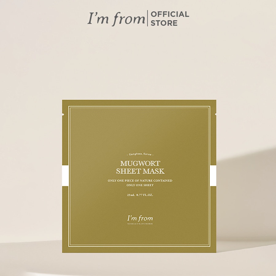 Mặt Nạ Dịu Da I’m from Mặt nạ Mugwort Sheet mask 23ml