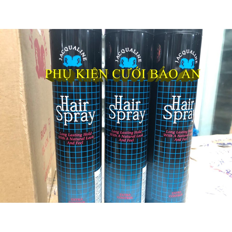 GÔM XỊT TÓC JACQUALINE HAIR SPRAY 400ML