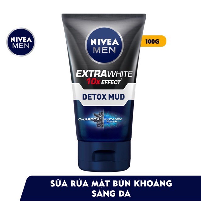 Sữa rửa mặt nivea MEN 100g