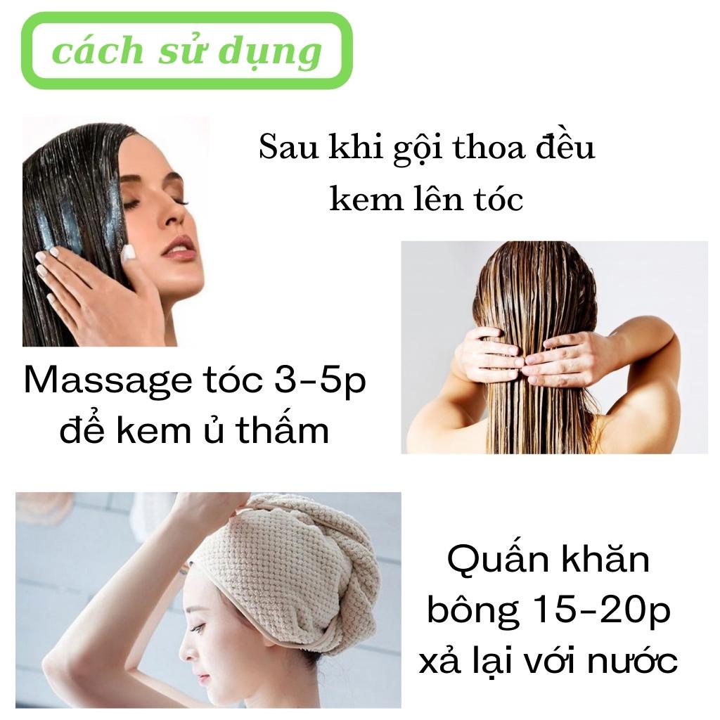 Kem Ủ Tóc Pinky Pinky Dưỡng Tóc Siêu Mềm Mượt Nội Địa Trung Phục Hồi Tóc Hư Tổn Ủ Tóc Collagen Mặt Nạ Hấp Dầu SHOP 9999