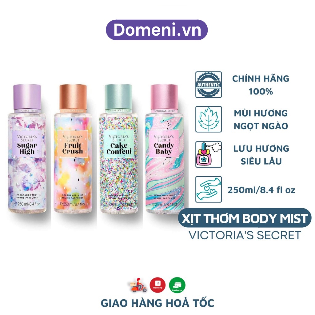 body mist Xịt Thơm toàn thân, Xịt Thơm Body 236ml Cực Thơm – Xịt là Mê