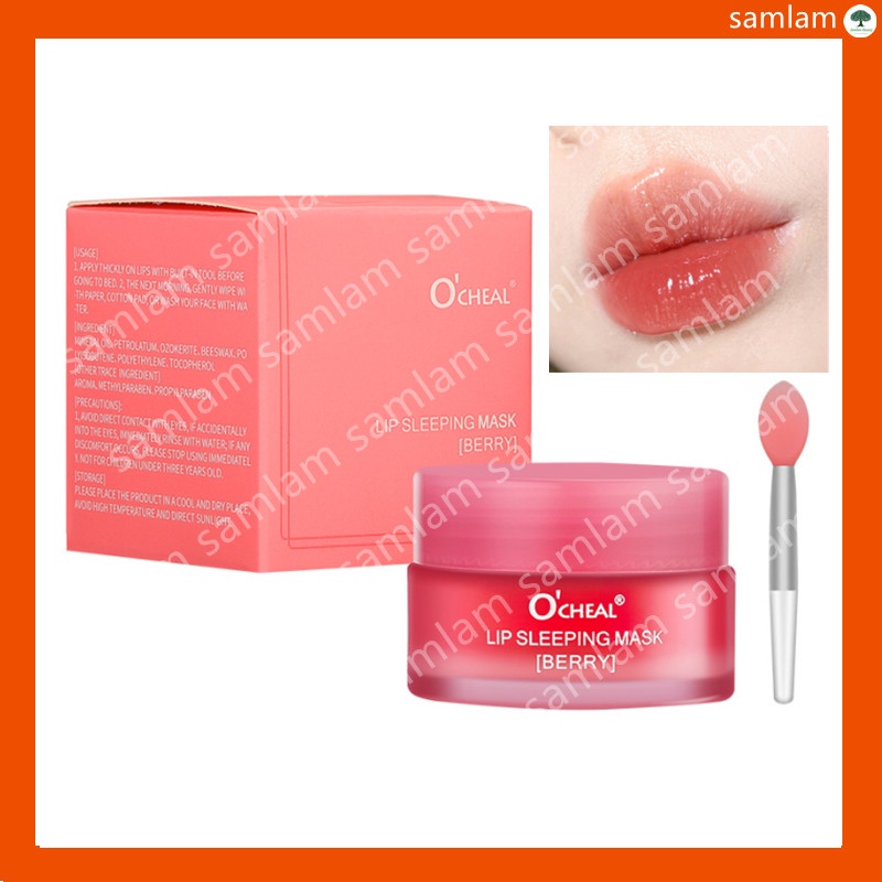 Son dưỡng OCHEAL Mặt Nạ Ngủ Cho Môi Dưỡng Ẩm Mềm Mại 10g Thương Hiệu