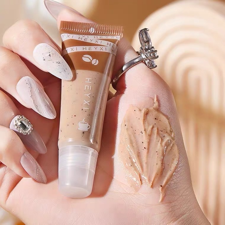 Tẩy da chết môi Heyxi Cafe coffeemoisturizung Lip Scrub – ( hàng nội địa Trung)