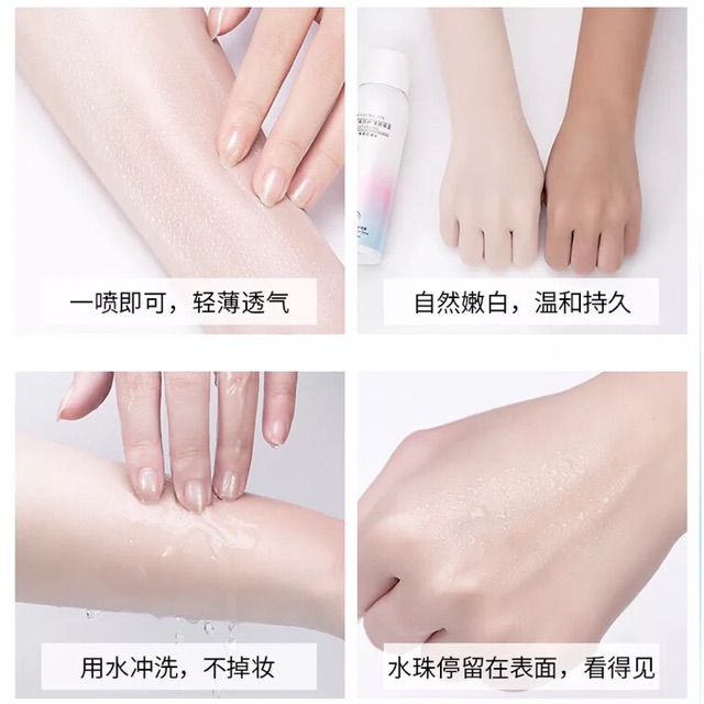 Xịt chống nắng kem chống nắng Maycreate