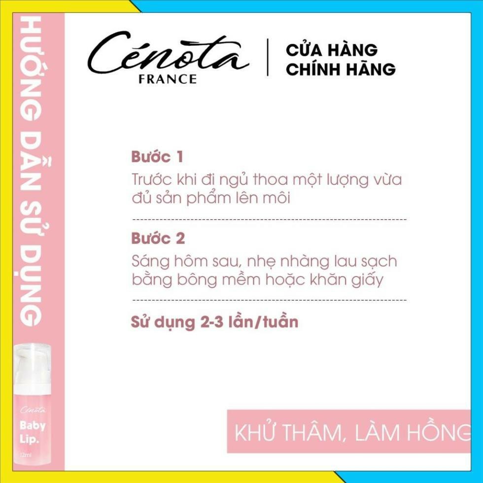 Gel tẩy da chết Cénota Baby Lip, Gel tẩy da chết làm mờ thâm môi – Store Việt