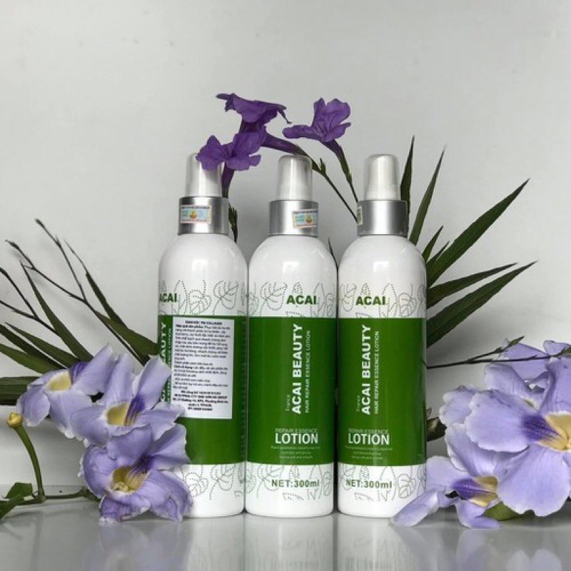 Xịt Dưỡng Phục Hồi Tóc Hư Tổn Collagen Acai Berry 300ml – Giúp Tóc Mềm Mượt, Bóng Đẹp Hơn