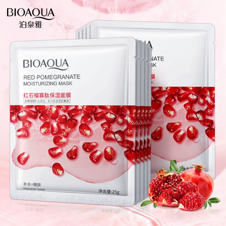 Mặt Nạ Trái Cây Bioaqua Mask Dưỡng Trắng Cấp Ẩm Căng Bóng- Cung Cấp Vitamin Cho Làn Da Khỏe Đẹp