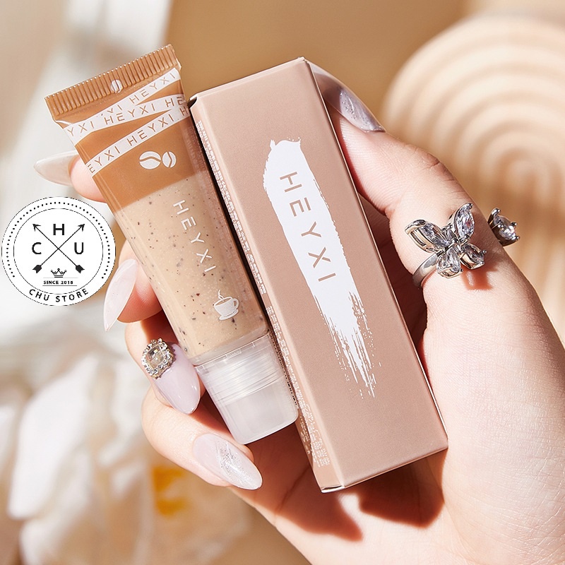 (Bán Buôn Sỉ) Tẩy Da Chết Tế Bào Chết Môi Heyxi Cafe CoffeeMoisturizing Lip Scrub Dưỡng Ẩm Và Căng Bóng Môi TDCM