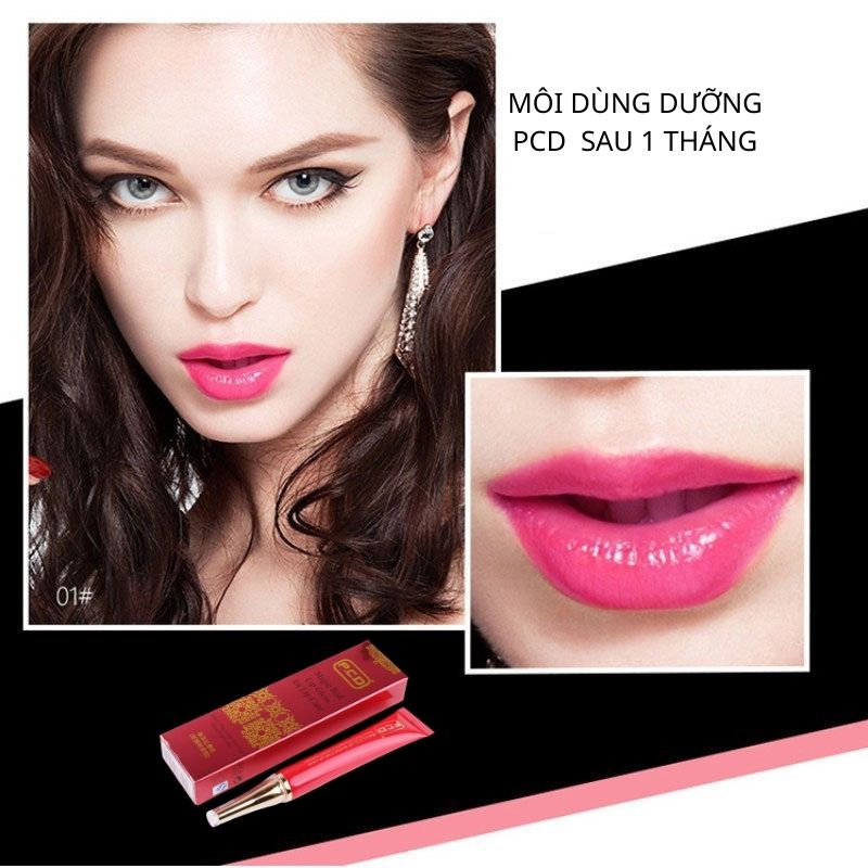 Dưỡng môi sau phun xăm PCD, kích màu môi sau phun hiệu quả, hỗ trợ lên màu chuẩn tông chính (hàng chuẩn)