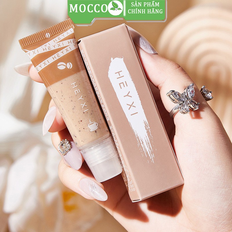 Tẩy da chết môi giúp môi giảm nứt nẻ, khô môi, bong tróc giúp môi mềm mịn, căng mọng  Heyxi Cafe Mocco Nội địa trung