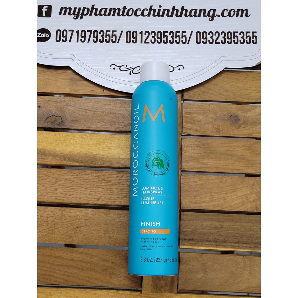 GÔM XỊT GIỮ NẾP TÓC MOROC STRONG EXTRA STRONG 330ML