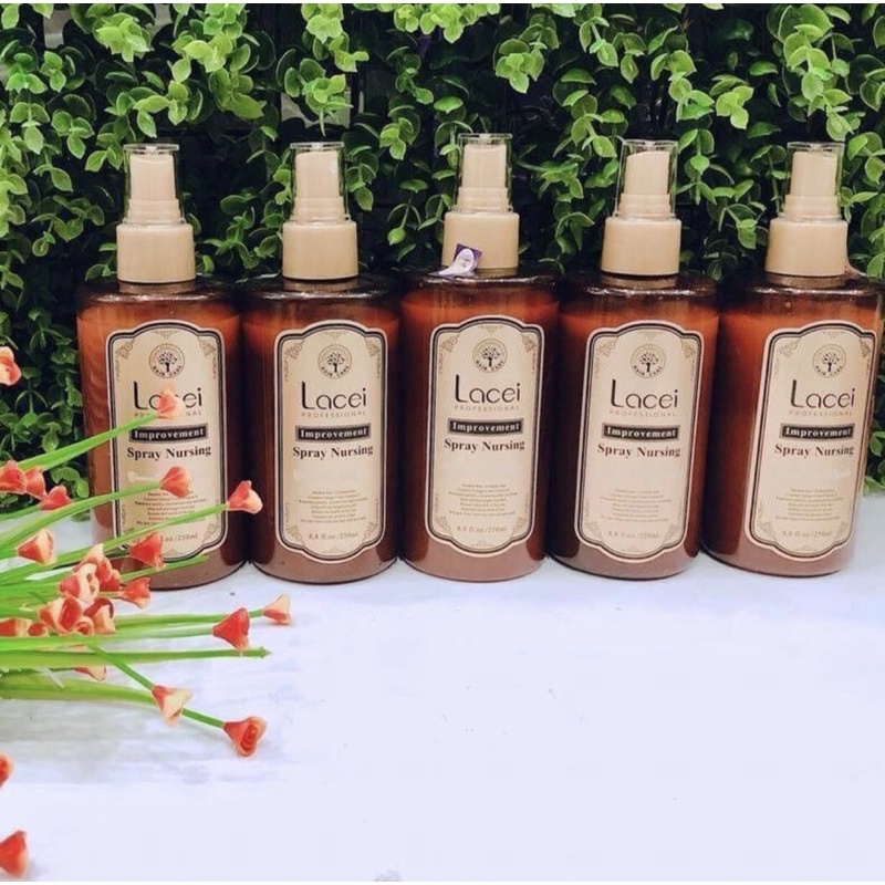 Sữa dưỡng tóc Lacei Improvement 250ml  [Sỉ tận gốc ]- xịt dưỡng tóc lacei nâu 250ml