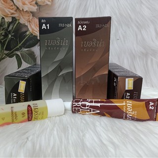Nhuộm tóc màu đen, nâu A1 A2 phủ tóc bạc 60ml – [Thanh Hương Hair]
