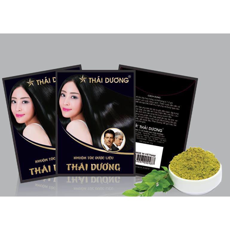 Nhuộm Tóc Dược Liệu Thái Dương hộp 5 gói (Chính Hãng)