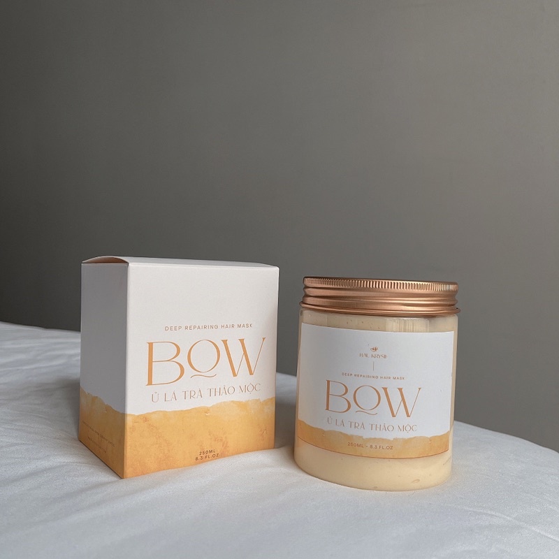 BOW Deep Repairing Hair Mask – Kem Ủ/ Hấp Tóc Lá Trà Thơm ( không chứa silicone )