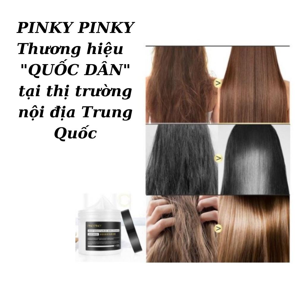 Kem Ủ Tóc Pinky Pinky Dưỡng Tóc Siêu Mềm Mượt Nội Địa Trung Phục Hồi Tóc Hư Tổn Ủ Tóc Collagen Mặt Nạ Hấp Dầu SHOP 9999